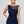 Load image into Gallery viewer, Aubree Bow Jumpsuit I Navy