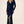 Load image into Gallery viewer, Tara Trumpet Gown I Navy Blue