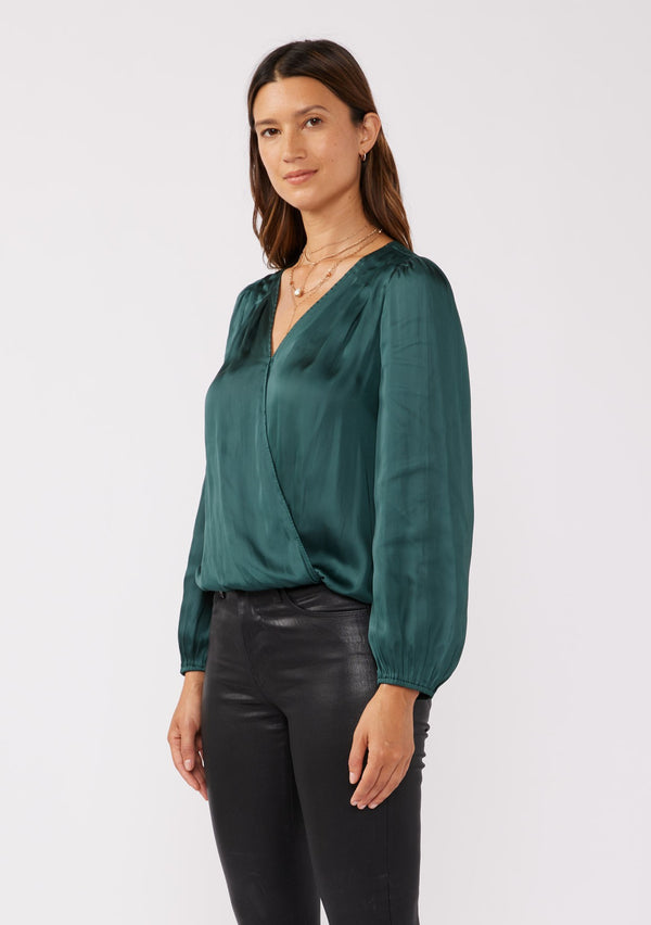 Mystic Wave Blouse I Teal