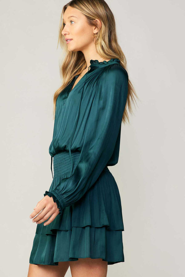 Bella Dress I Forest Green