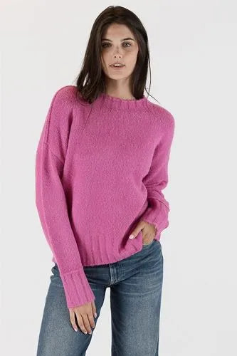 Tanya Sweater I Magenta