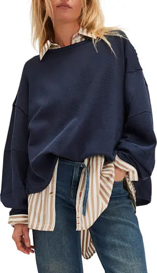 Total Eclipse Long Sleeve Tee I Deeper Iris