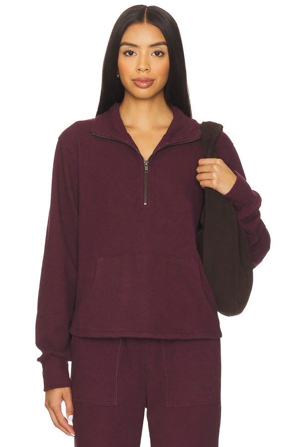 Portia Half Zip Pullover I Port