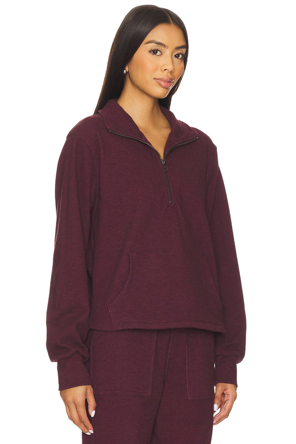 Portia Half Zip Pullover I Port
