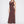 Load image into Gallery viewer, Dara Draped Midi Dress I Dark Fig
