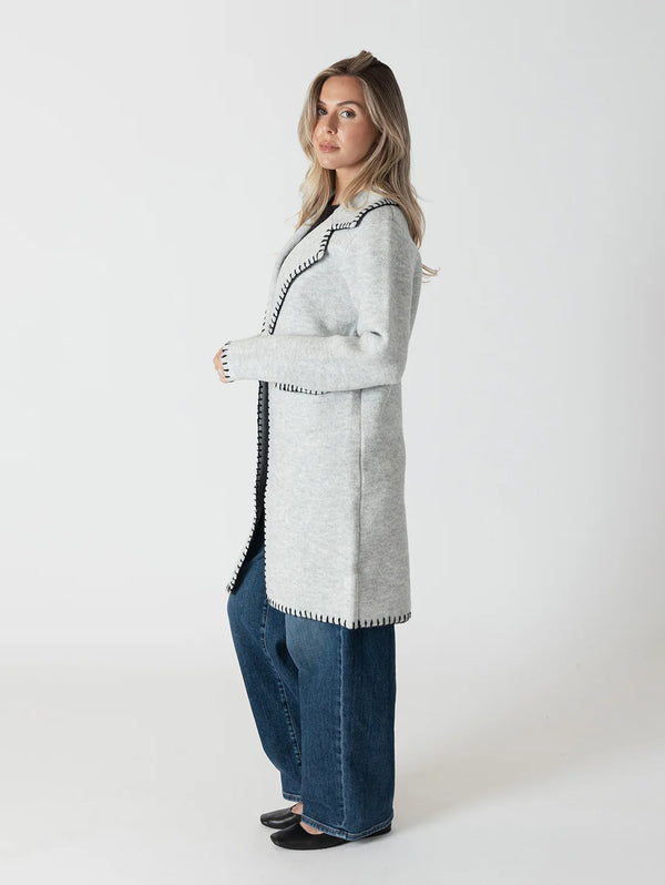 Fiona Tailored Knit Coat