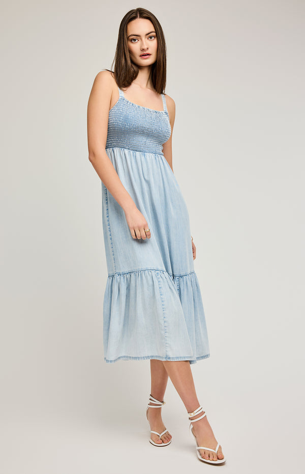 Nova Midi Dress I Light Blue