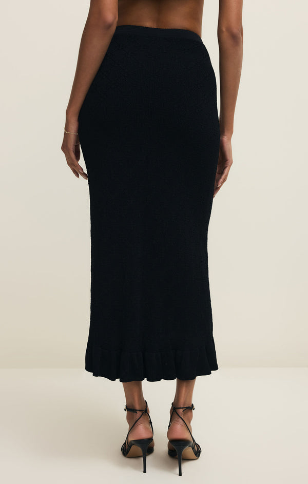 Ramona Knit Skirt I Black