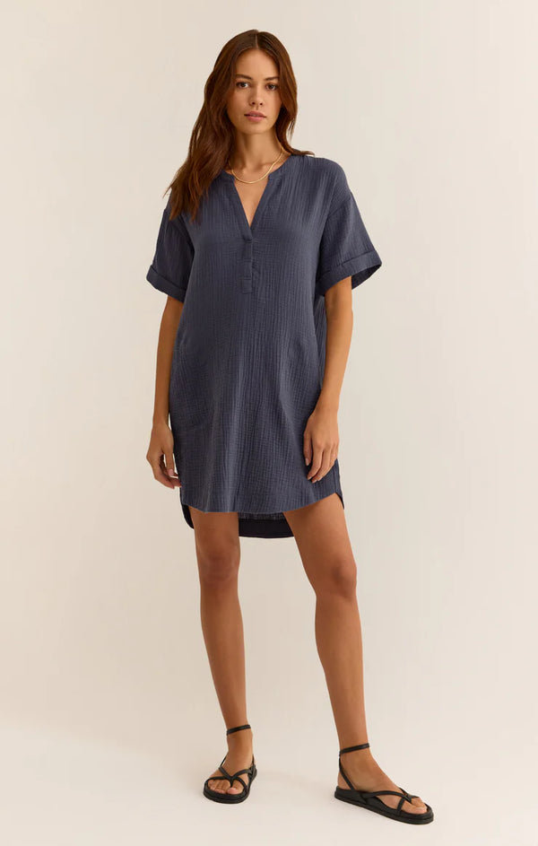 Talia Gauze Mini Dress