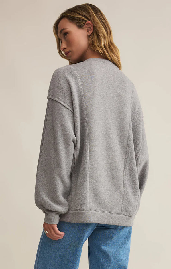 Out of Towner Sweatshirt I Heather Grey