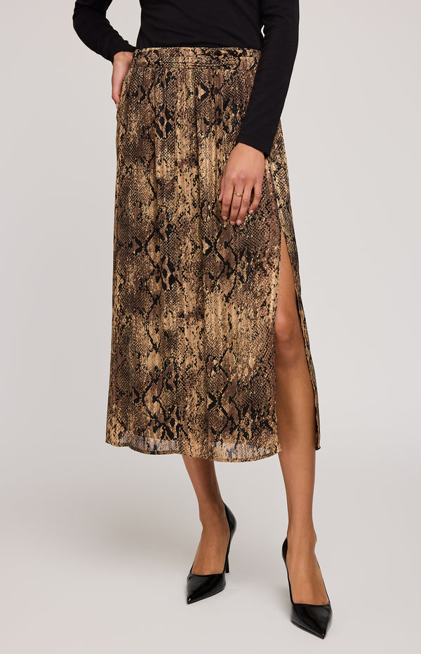 Adeline Skirt I Topaz Snake