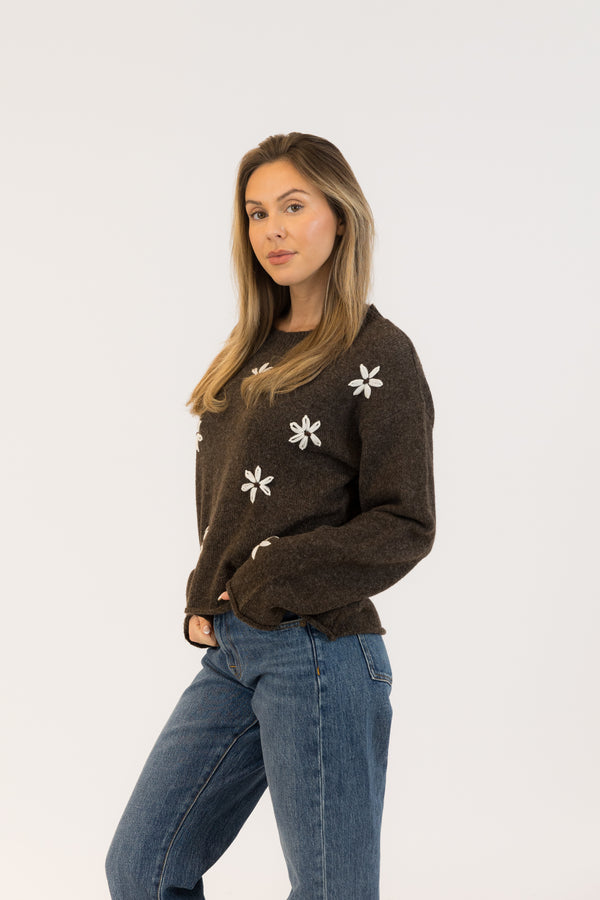 Aiden Daisy Pullover Sweater