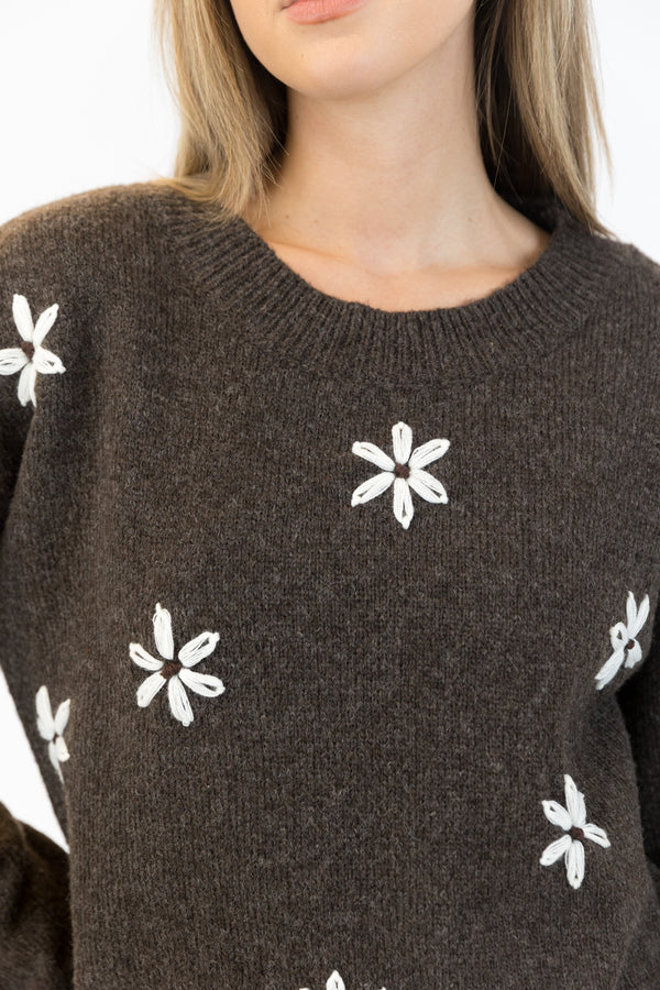 Aiden Daisy Pullover Sweater