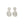 Load image into Gallery viewer, Air Pendant Earrings I Silver Plated
