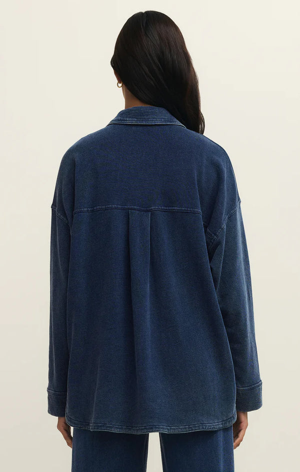 All Day Knit Denim Jacket I Indigo