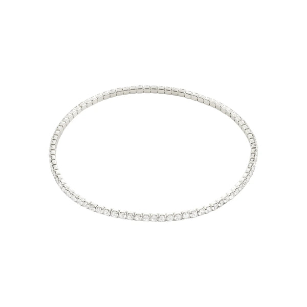 Arash Crystal Bracelet I Silver Plated