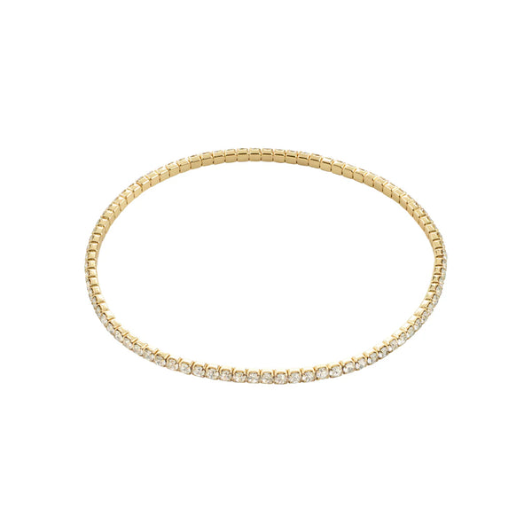 Arash Crystal Bracelet I Gold Plated