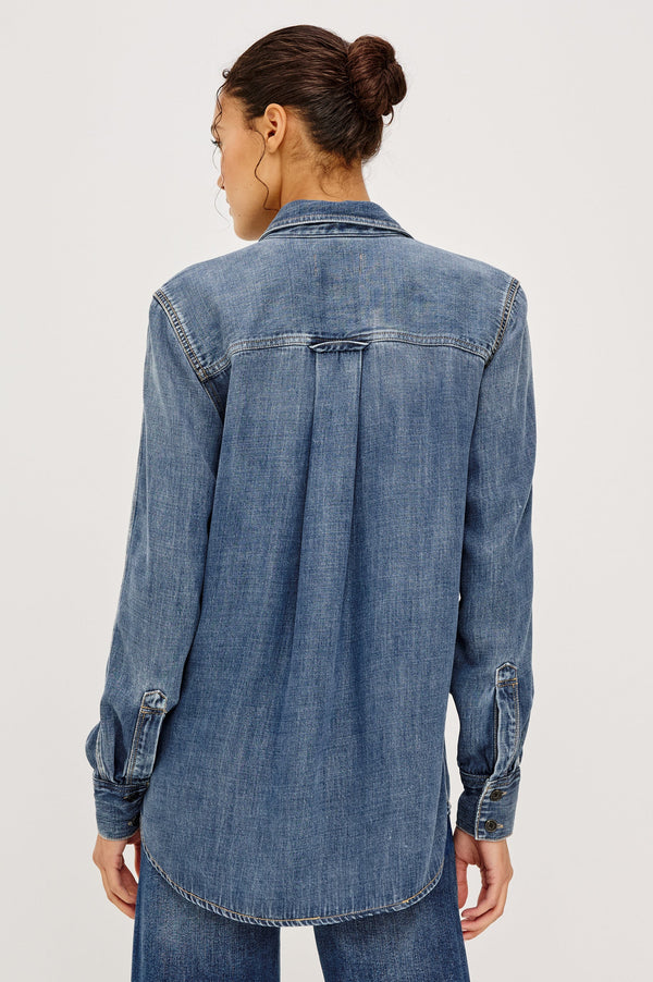 Atticus Shirt I Antique Blue