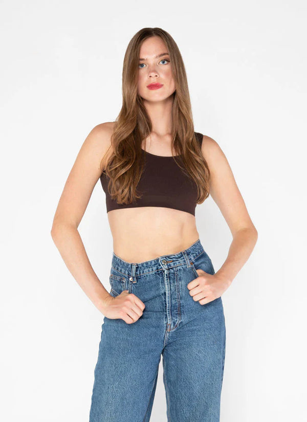 Bamboo Bralette | Brown