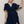 Load image into Gallery viewer, Petra Pleated Wrap Dress I Navy Blue
