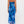 Load image into Gallery viewer, Blue Garden Mesh Dress
