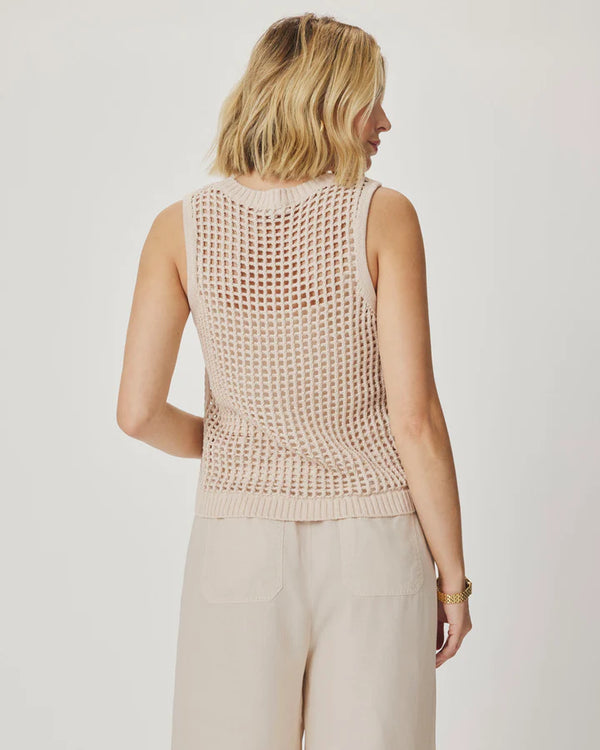Camellia Sweater Tank I Fawn