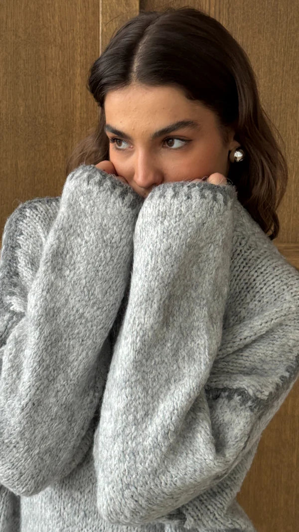 Cleo Sweater I Grey