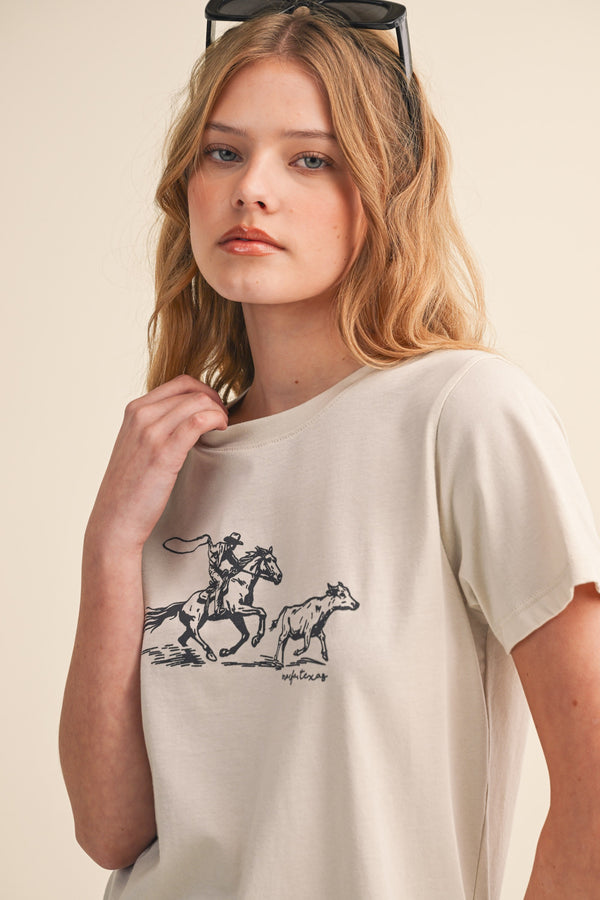 Cowboy Wrangler T Shirt