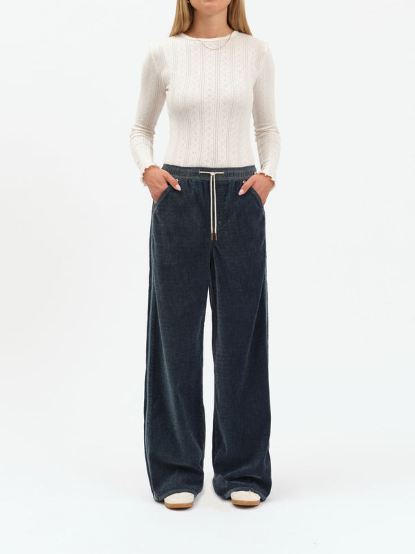 Cozy Pull-On Jean I Sky Whisper