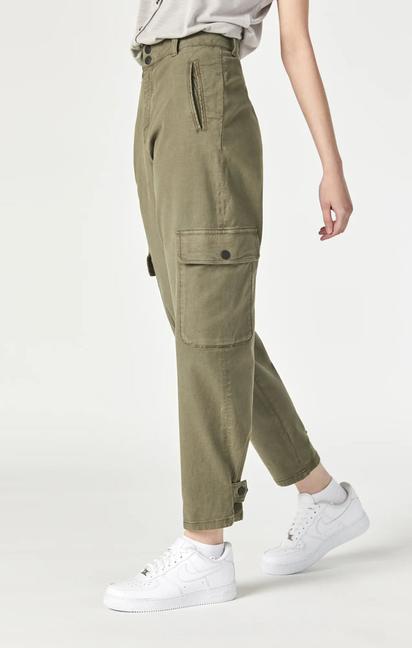 Elsie Luxe Twill Cargo I Capers