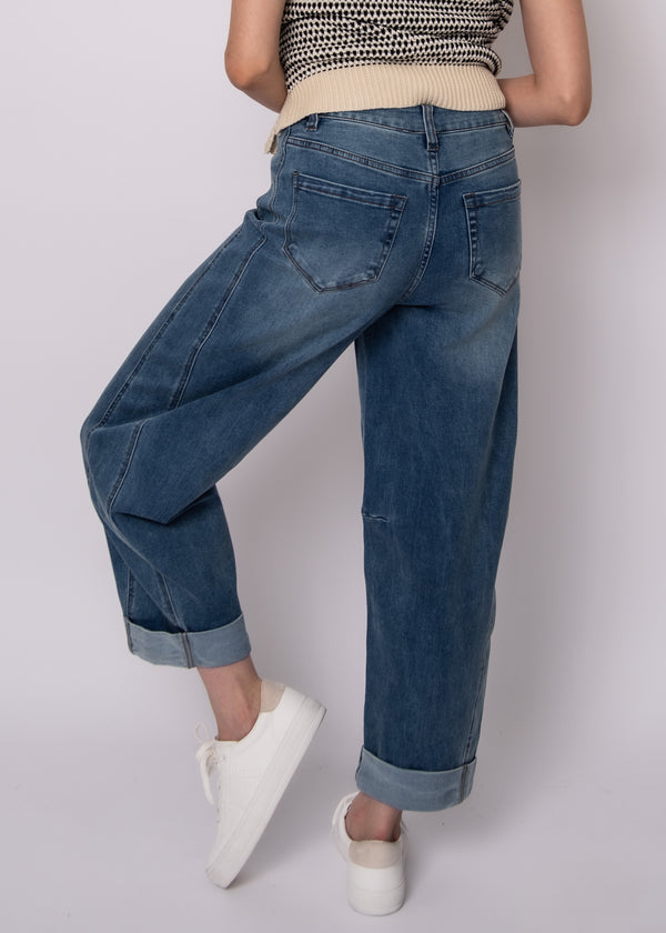 Barni Barrel Leg Jean I medium wash