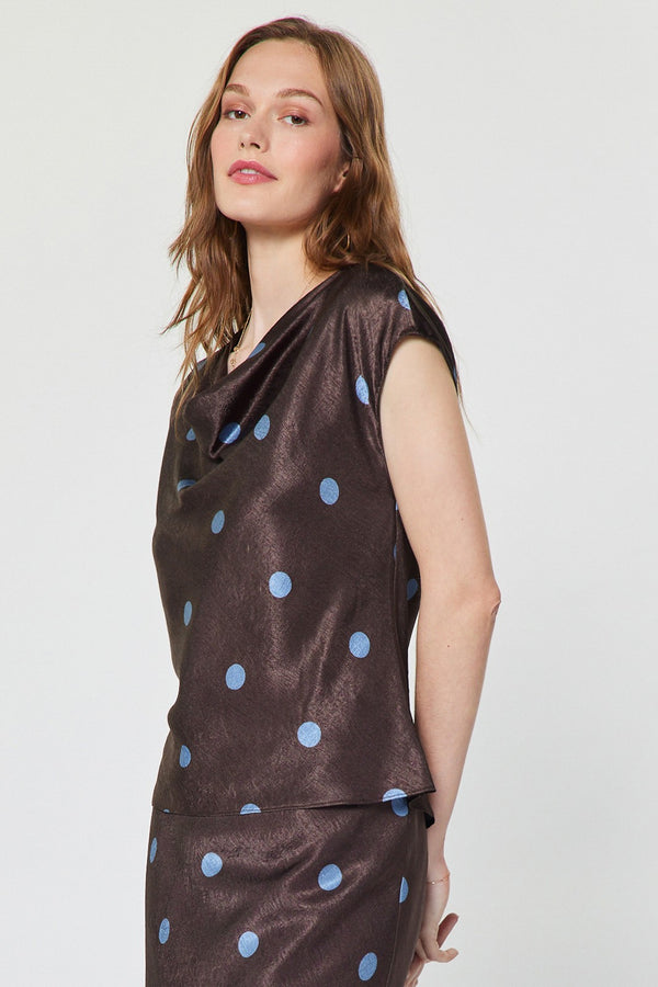 Pamela Polk Dot Blouse