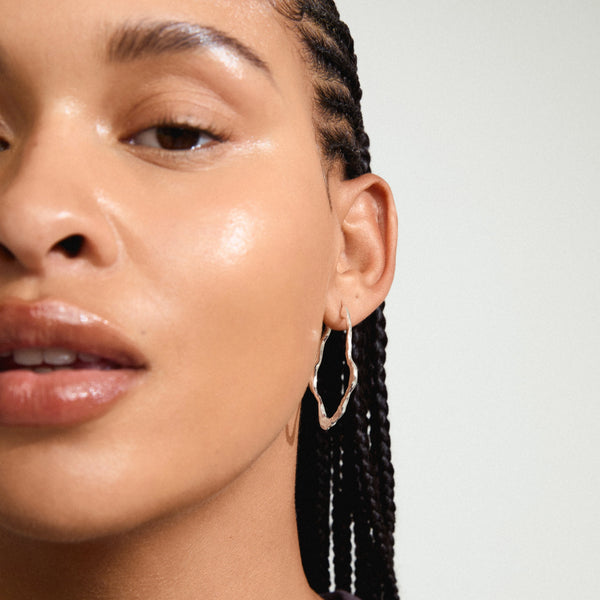 Dylan Earrings I Silver Plated