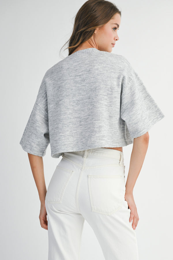 Cloude Short Sleeve Cardigan