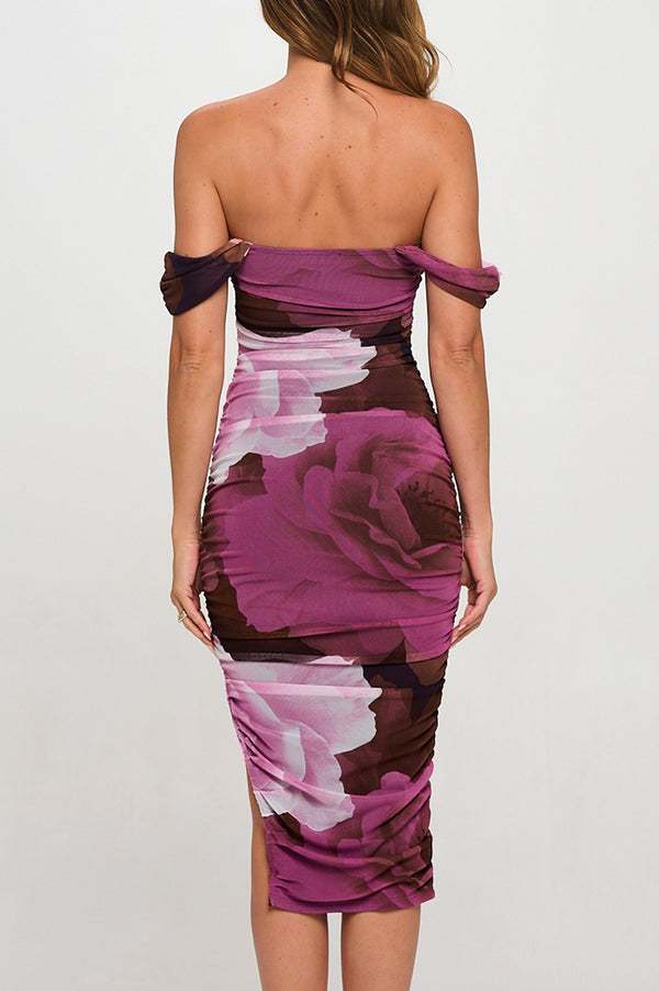Fionna Dress I Brown Floral