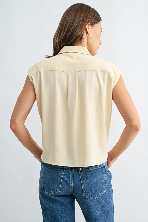 Gila Blouse I Baby Yellow