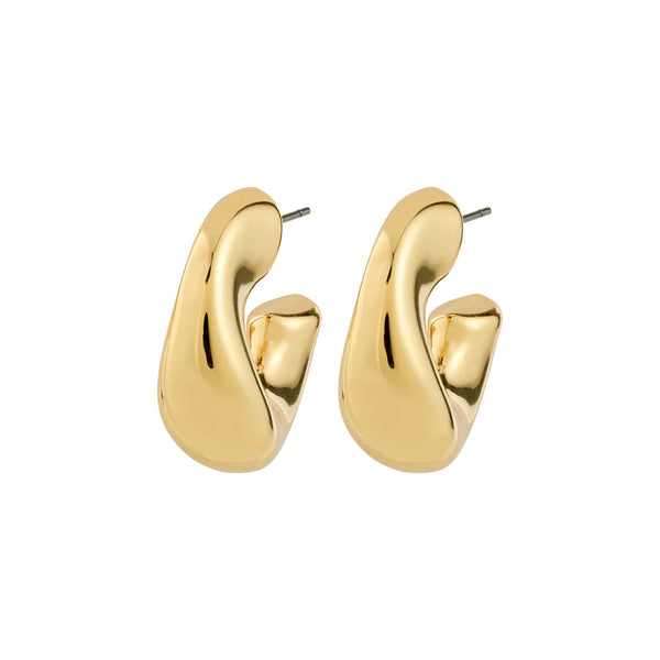 Jennings Hoops I Gold Plated