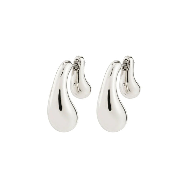 Jennings Double Drop Earrings I Silver