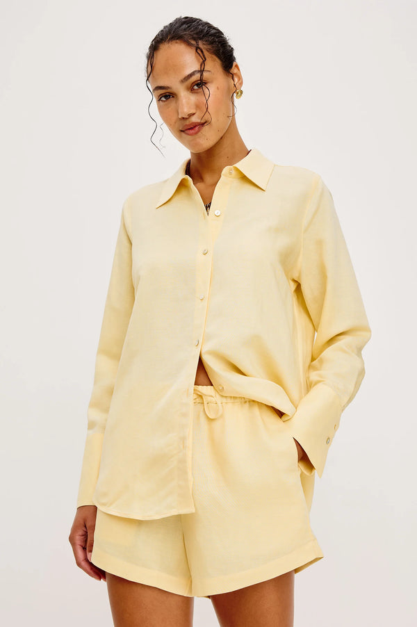 Knox Button Down Shirt I Sunshine