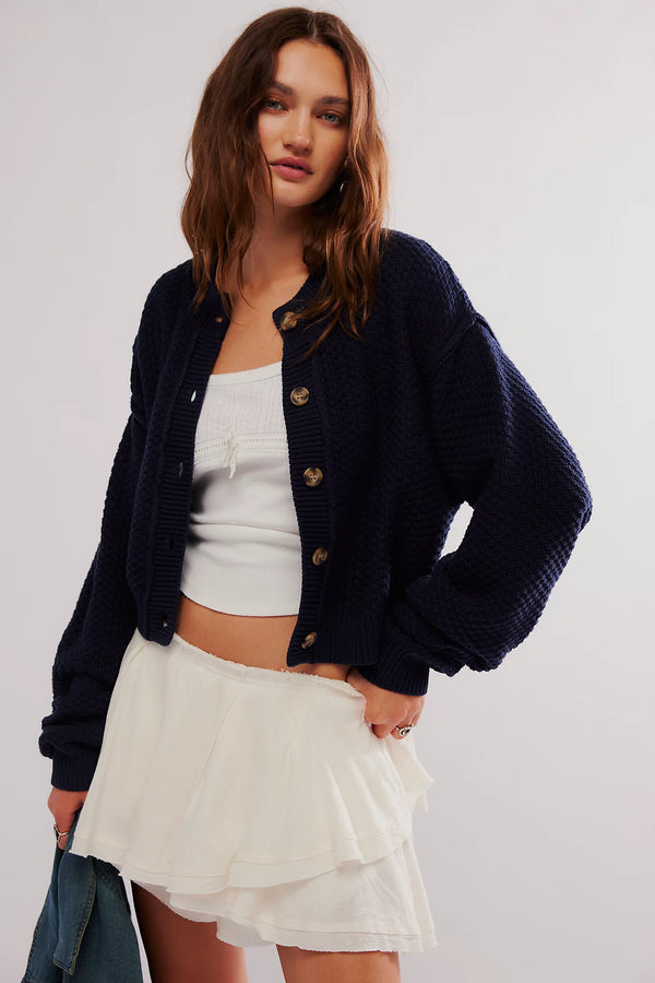 Lila Cardigan I Sky Captain Navy