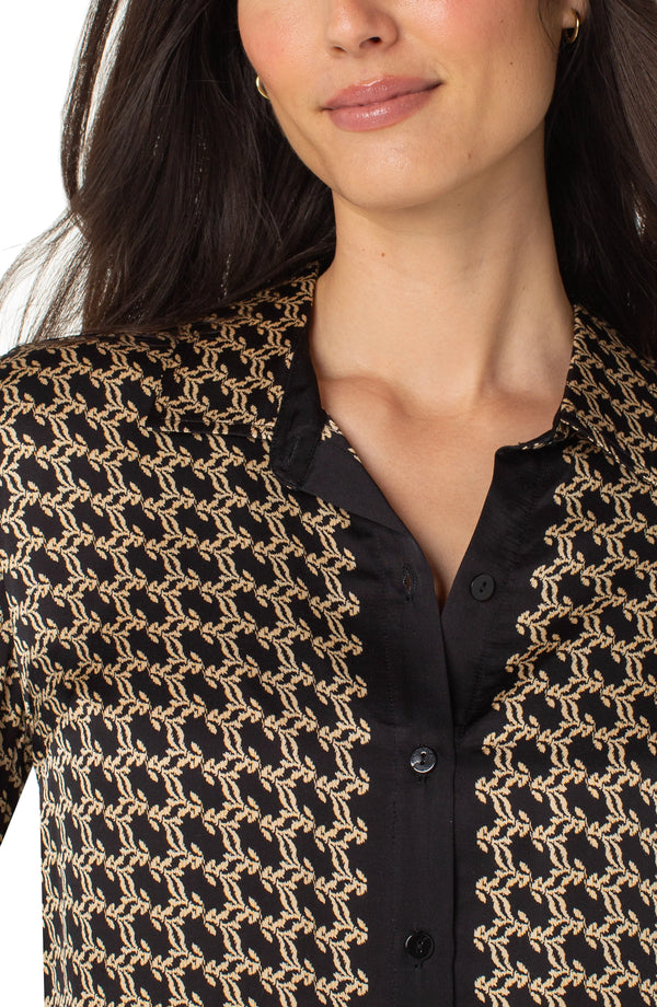 Linda Satin Blouse