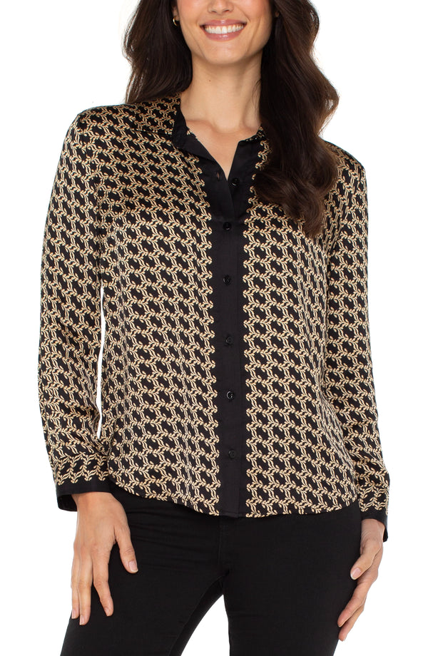 Linda Satin Blouse