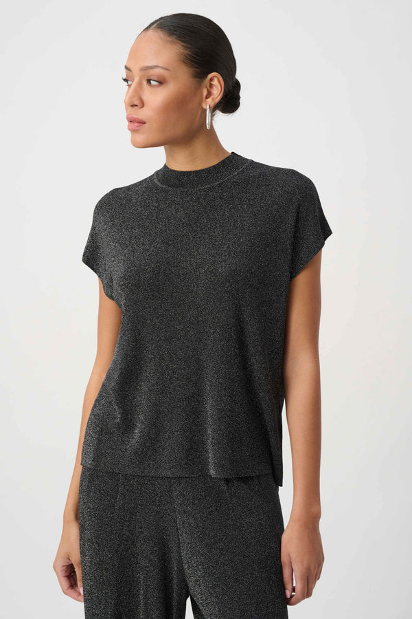 Stary Knit Cap Sleeve Top