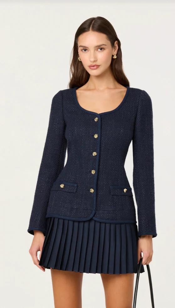 Malorie Dress I Navy