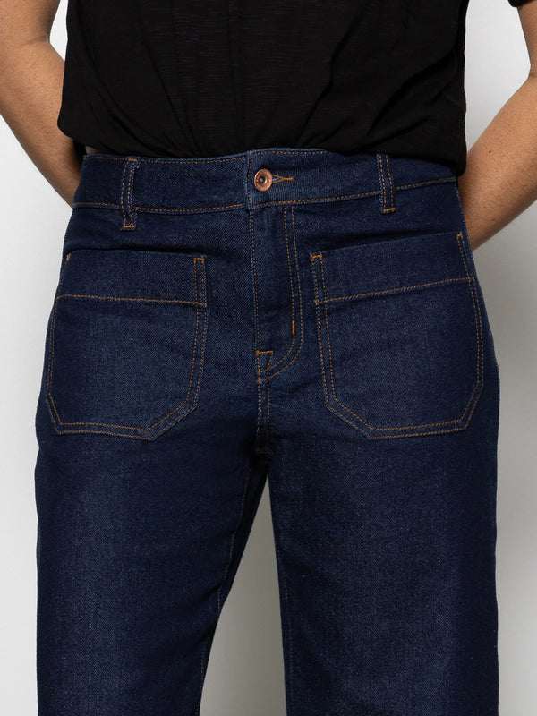 Marine Denim Pant I Magnetic