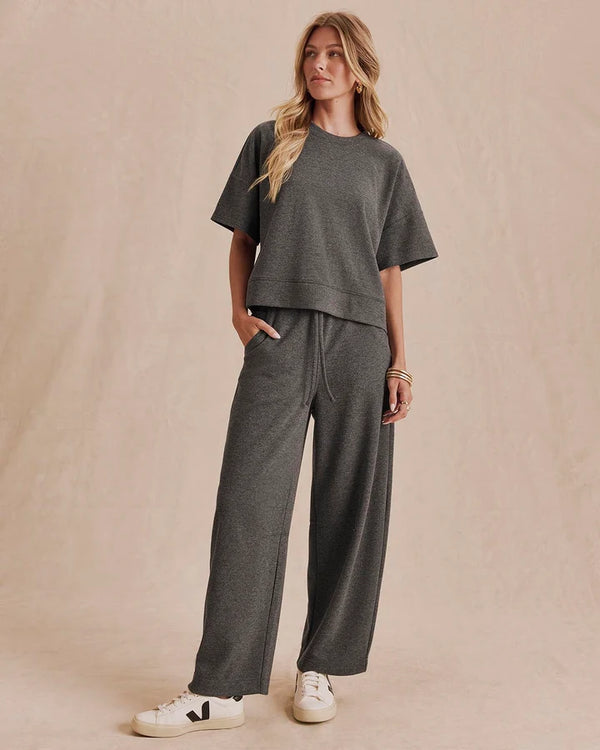 Marlow Knit Pant I Charcoal