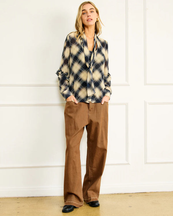 Maven Tie Blouse