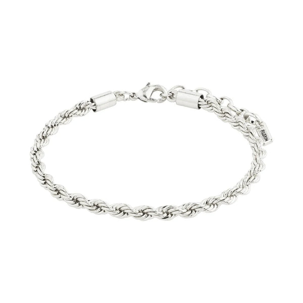 Pam Rope Chain Bracelet I Silver Plated