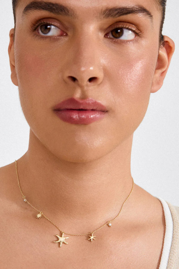 Prism Necklace I Gold Plated