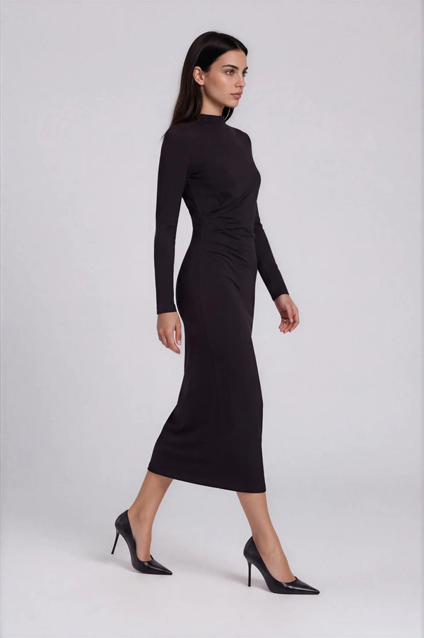Scuba Long Sleeve Dress